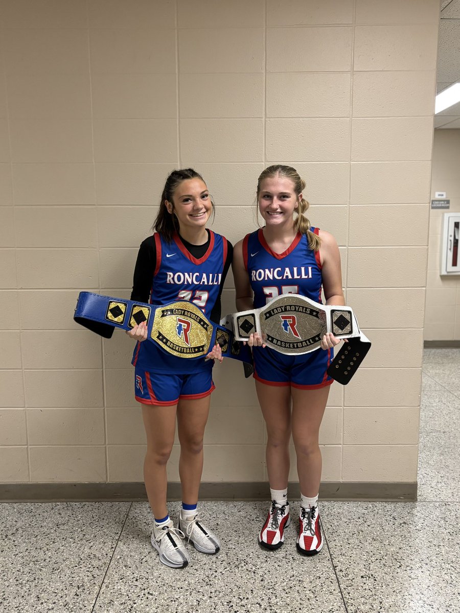 Lady Royals split with Zionsville this afternoon.

JV wins 48-36.

Varsity looses a close one in the last minute 50-48.

<a href="/brennahcerny2/">Brennah Cerny</a> and <a href="/LucySwartz09/">Lucy Swartz</a> win the Toughness Titles.

Royals are back in action at home on Tuesday. JV tip time 6:00 pm and varsity at 7:30 pm.