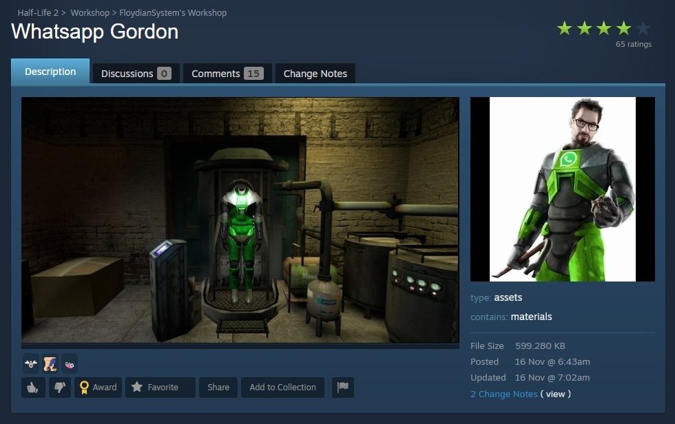 *añaden la workshop de steam a half life 2 después de 20 años*

el modder de half life promedio ese mismo dia:
