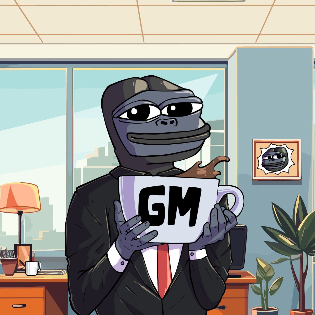 Gmgm $APED gang. A new day, a new ape. It's how we made it in this space. Every crypto legend started by aping in. We are the culture. We are the coin. We are $APED.