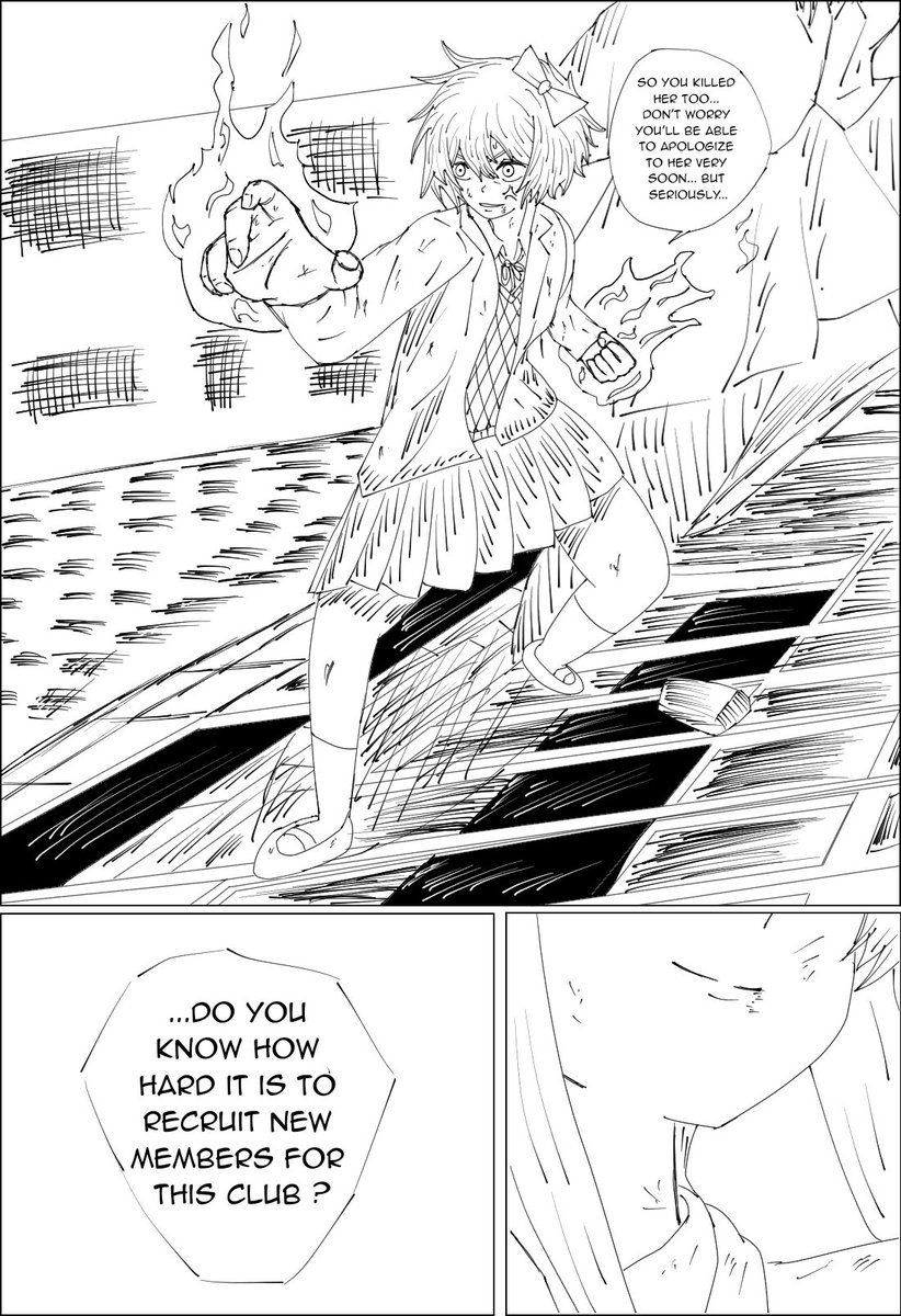 #jjk x #ddlc 
(read sayori's pannel first 😬)