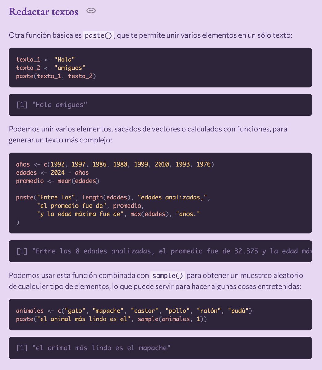 bastimapache's tweet photo. ¿Quieres aprender lo básico de R, pero nunca antes has programado? 👩🏻‍💻 Te dejo este tutorial que no requiere experiencia previa. No hay excusas! Empieza de cero y aprende lo básico en minutos 🥰 https://t.co/RYta7Pvpsm
#rstats https://t.co/UEMn6pXU36