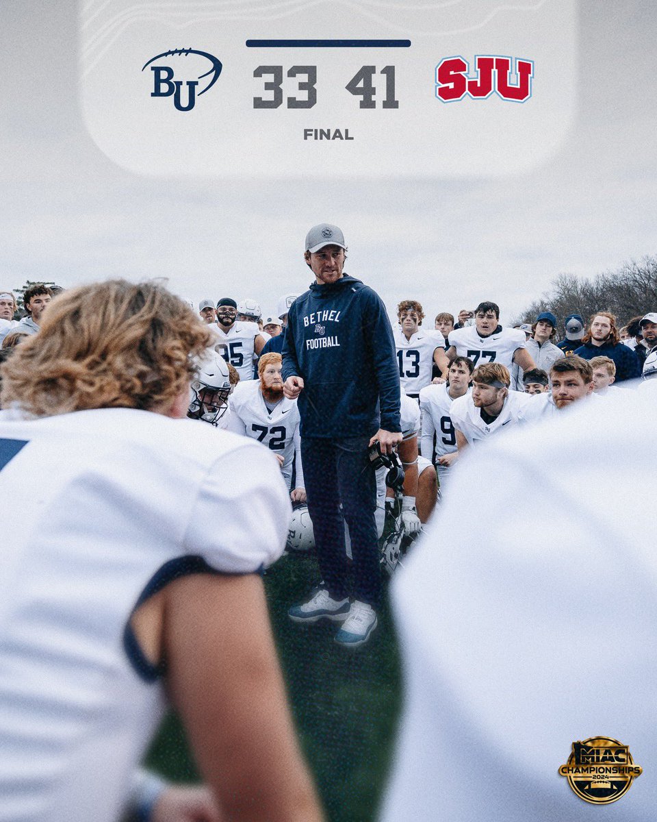 Final score: #BURoyals 33, Saint John’s 41 
#RoarWithUs x #d3fb