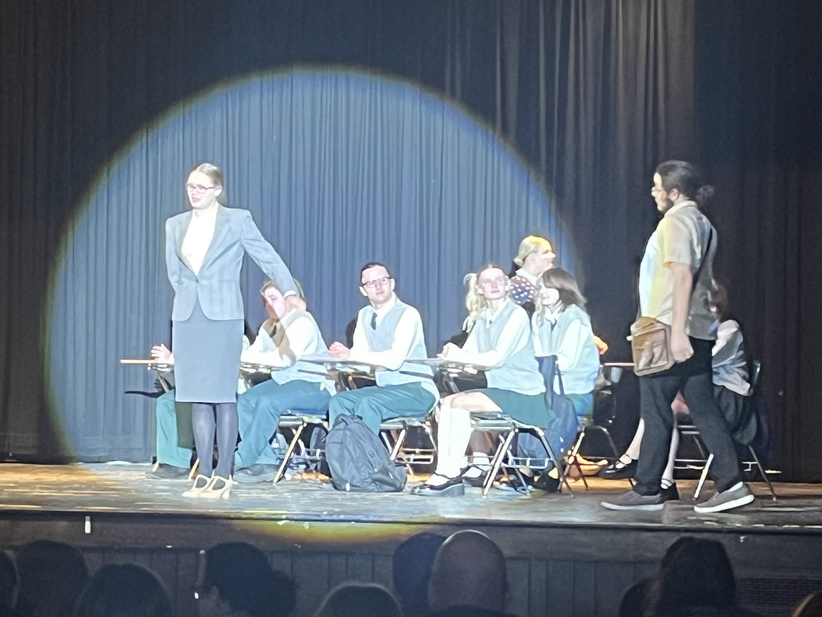 Congratulations to Ms Walls and the cast and crew of School of Rock! <a href="/NormandyHS/">Normandy High School</a>’s fall musical is thoroughly entertaining!