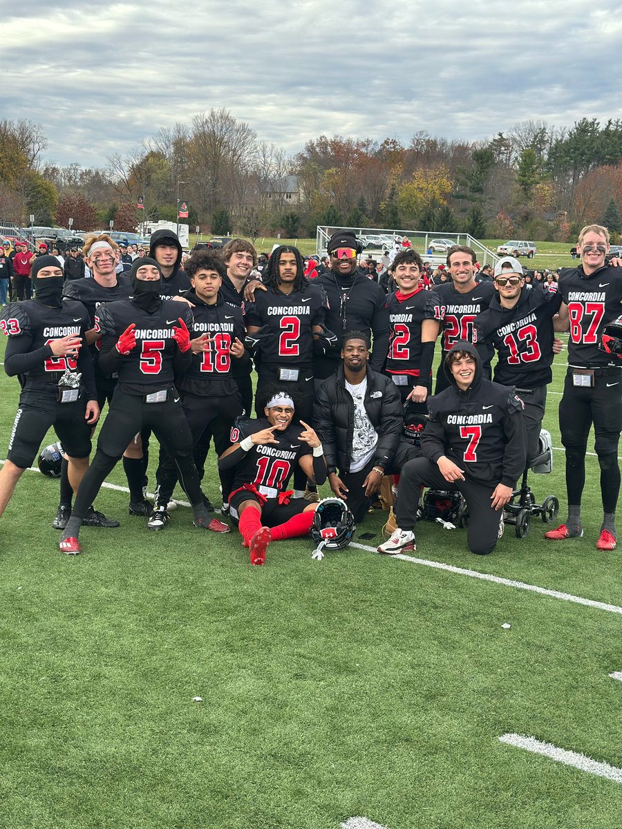 Thank you Concordia football ❤️🖤
#flightcrew