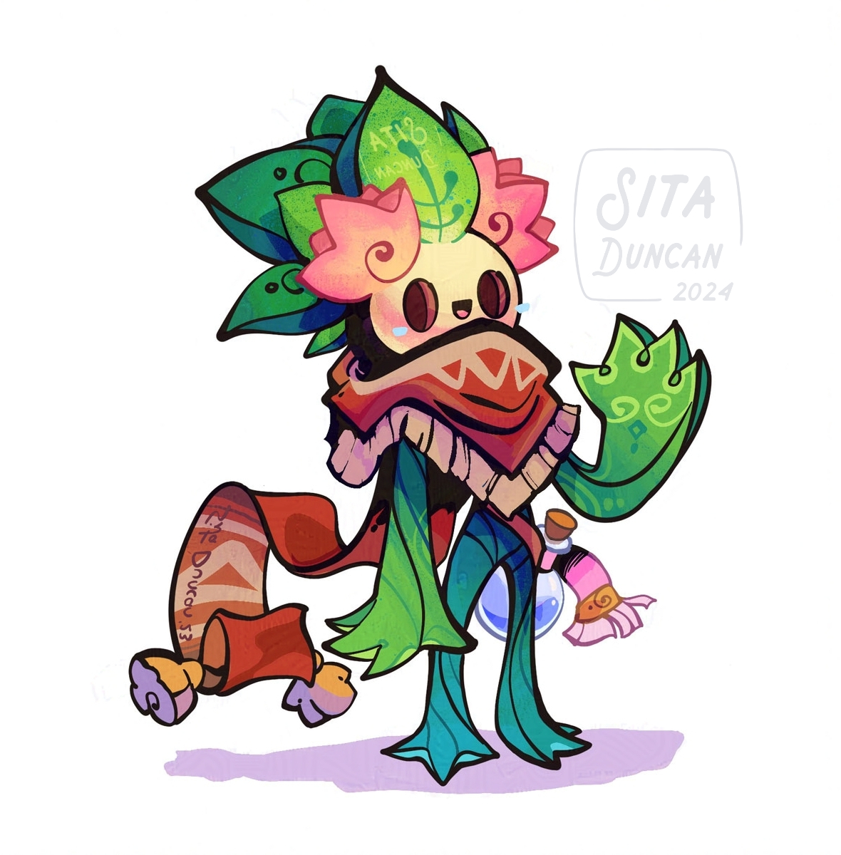Sitaart's tweet image. ✨Hi there, I&apos;m Sita!

I&apos;m an illustrator that specializes in goobers, gremlins and beans~

💌sitaDrawsArt@gmail.com
🎨Commission info and pricing : sitaduncan.com
💙☁️ bsky.app/profile/sitaar…
