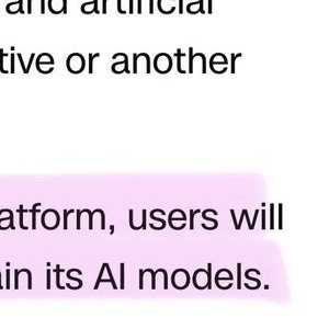 training AI on gibberish tweet media