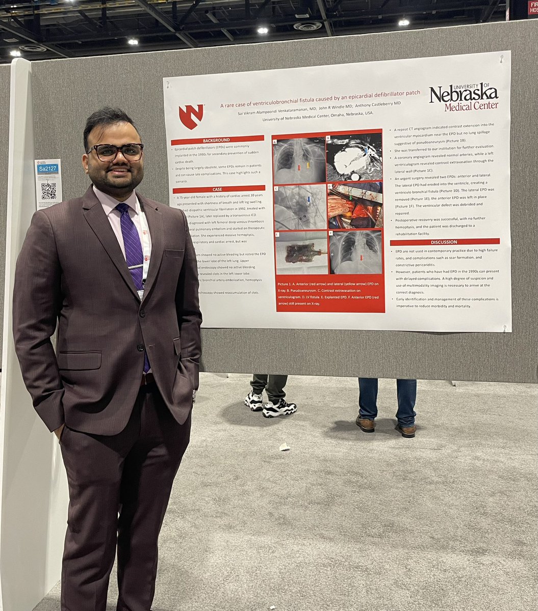 Shane Tsai (@shanetsaimd) on Twitter photo <a href="/SaiAlampoondi/">Sai Vikram Alampoondi Venkataramanan</a> selected to present rare case at #AHA2024 <a href="/CvUnmc/">CVMedUNMC</a> <a href="/unmc/">University of Nebraska Medical Center</a> <a href="/NebraskaMed/">Nebraska Medicine</a> <a href="/SaiAlampoondi/">Sai Vikram Alampoondi Venkataramanan</a> selected to present rare case at #AHA2024 <a href="/CvUnmc/">CVMedUNMC</a> <a href="/unmc/">University of Nebraska Medical Center</a> <a href="/NebraskaMed/">Nebraska Medicine</a>
