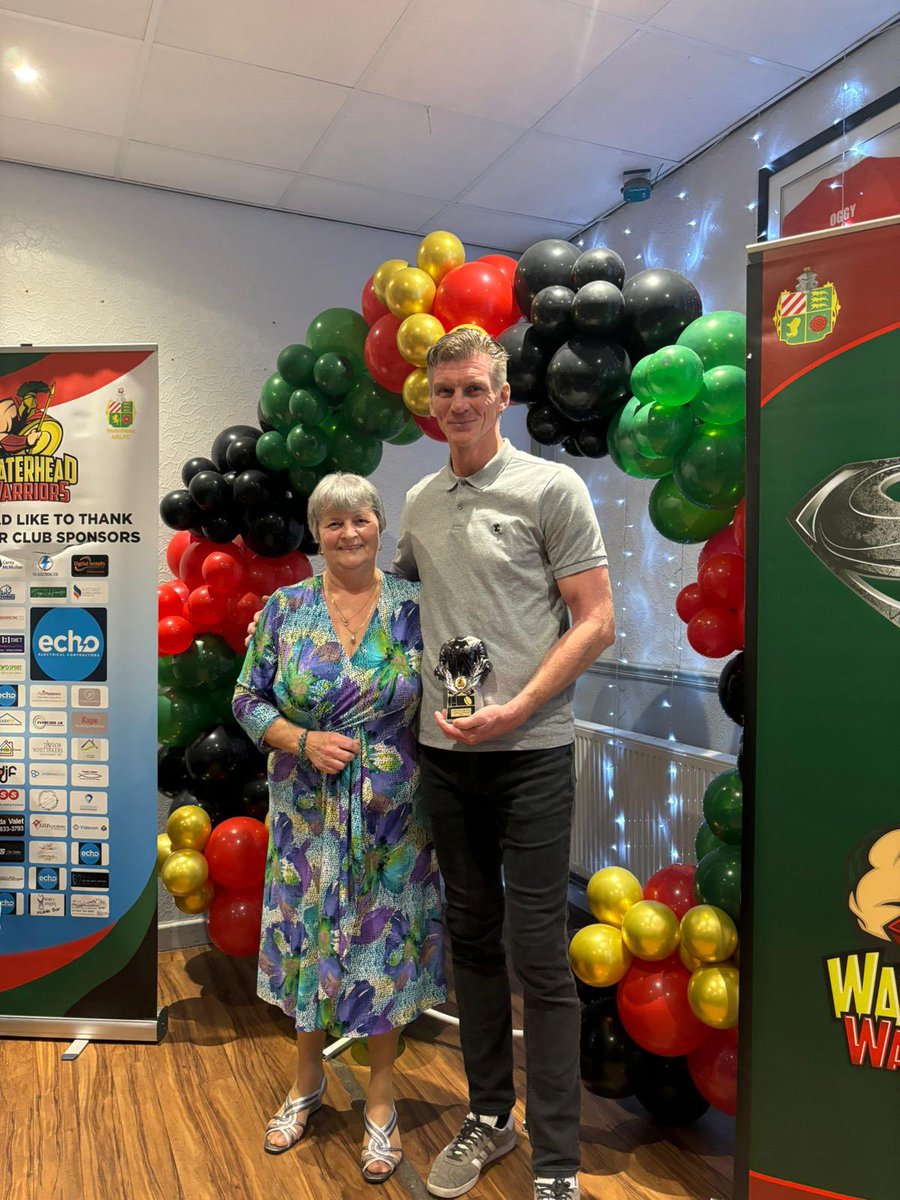 Waterhead Allan Booth clubman of the year 2024 Simon Howe