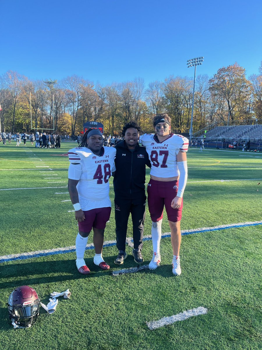 Coach_JD1's tweet photo. Without any risk there is no reward. Got lucky with this group couldn’t have asked for a better group of men. Love what is being built at  @EUEaglesFB plenty of more work to be done! https://t.co/BSEvSmr7W0