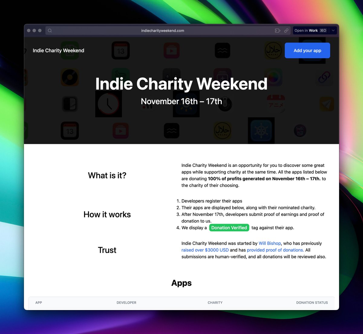 This weekend 100% of proceeds for my app focusedOS are being donated to my football club <a href="/CollingwoodFC/">Collingwood FC</a>'s Magpie Nest, for the Indie Charity Weekend! ⚫️⚪️
