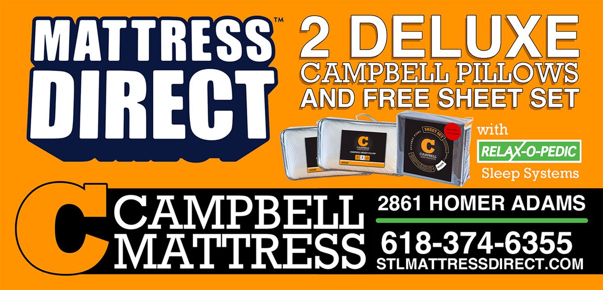 This <a href="/relaxopedic/">Relax-O-Pedic</a> deal is #BlackFridaySale early <a href="/stlmattress/">Mattress Direct</a> and <a href="/campbellsleep/">Campbell Mattress</a> #ShopLocal 

stlmattressdirect.com/2-deluxe-campb…