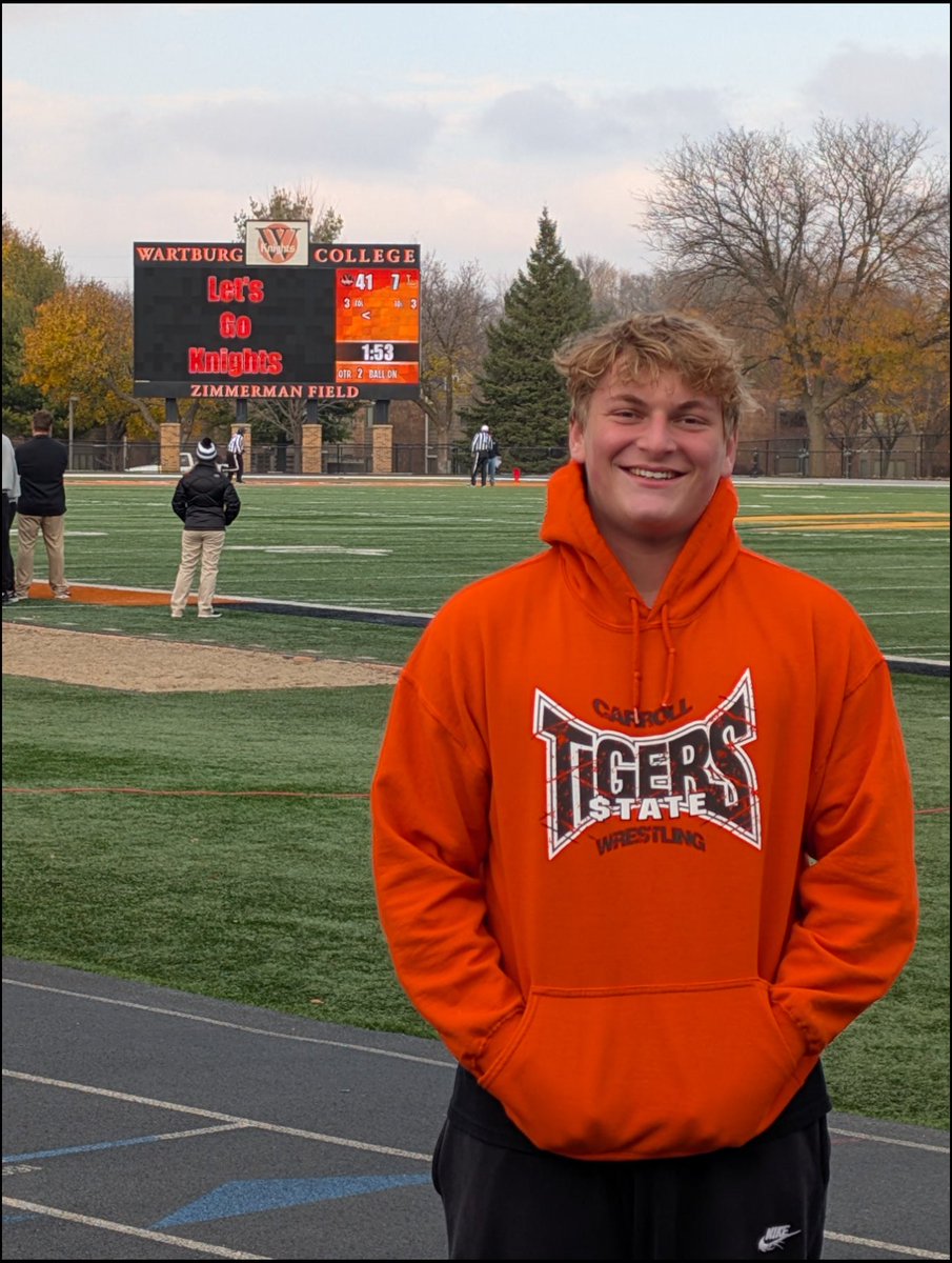 Logan Menken (@loganmenken25) on Twitter photo Had a great game day visit at Wartburg and watched a dominant offensive performance today. Great game day experience! Thanks for the opportunity <a href="/Coach_Lape_/">Ethan Lape</a> Had a great game day visit at Wartburg and watched a dominant offensive performance today. Great game day experience! Thanks for the opportunity <a href="/Coach_Lape_/">Ethan Lape</a>