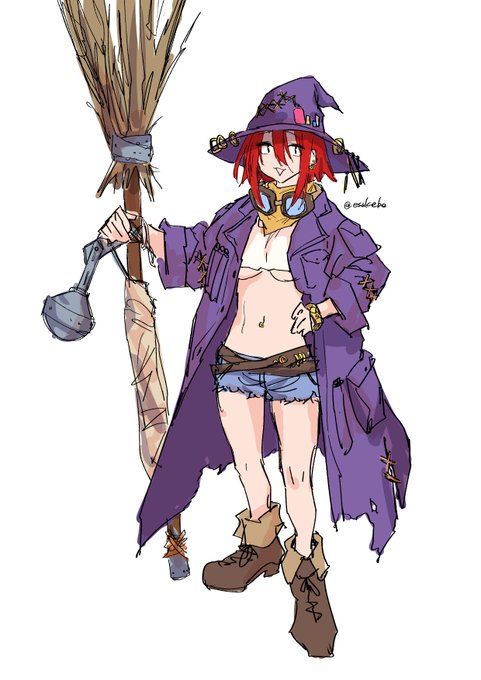 13年前の絵を描きなおしたら臭そうになった 