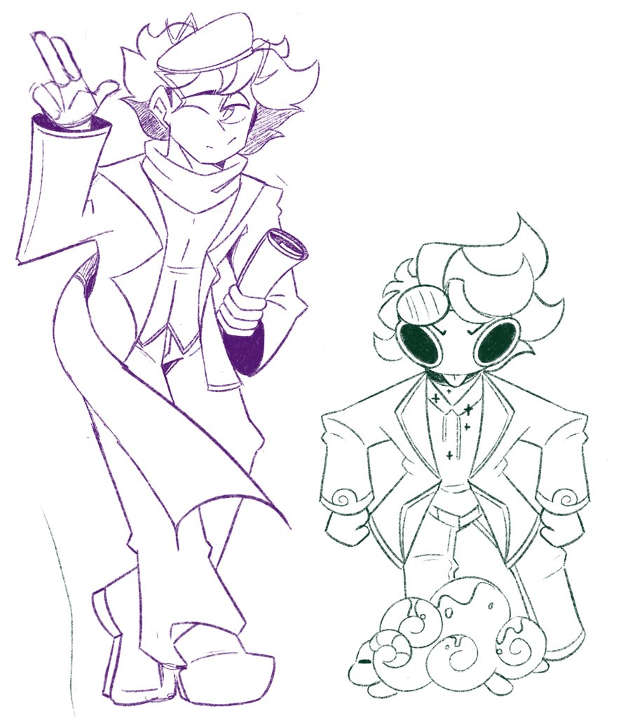 harptoarto's tweet photo. god I love this series, street urchin and the sheep eater doodles :))
#epitheterased #epitheterasedfanart https://t.co/msWTdZ5hrD