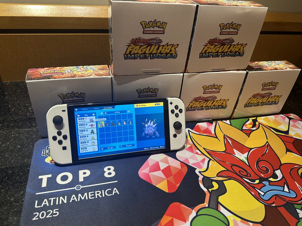 Este Top 8 no habría sido posible sin la ayuda de <a href="/riopaser/">Eric Rios</a> <a href="/ItsTrosko/">Trosko</a> <a href="/JMOdriVGC/">JMOdri</a> y <a href="/pmc21vgc/">Pedro</a> 🙏🏻

El último torneo del año va a ser en Stuttgart que es en 2 semanas y después tocará Birmingham en 2025.

Deseando que llegue el 6 de Diciembre para el evento de KOI en Vistalegre 💜