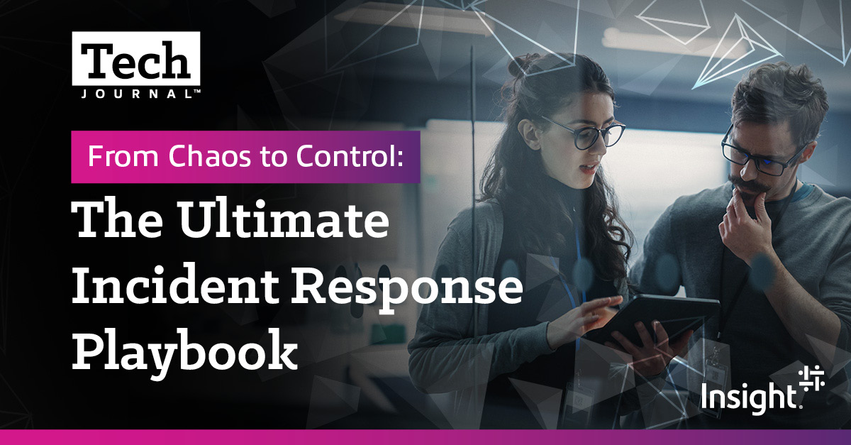 InsightEnt's tweet image. How quickly can your organization rebound from a cyber incident? 🚨

In the latest #TechJournal, we’re sharing offensive strategies from a battle-tested chief information security officer who has emerged victorious time and time again.

Let’s go → ms.spr.ly/6000m985I