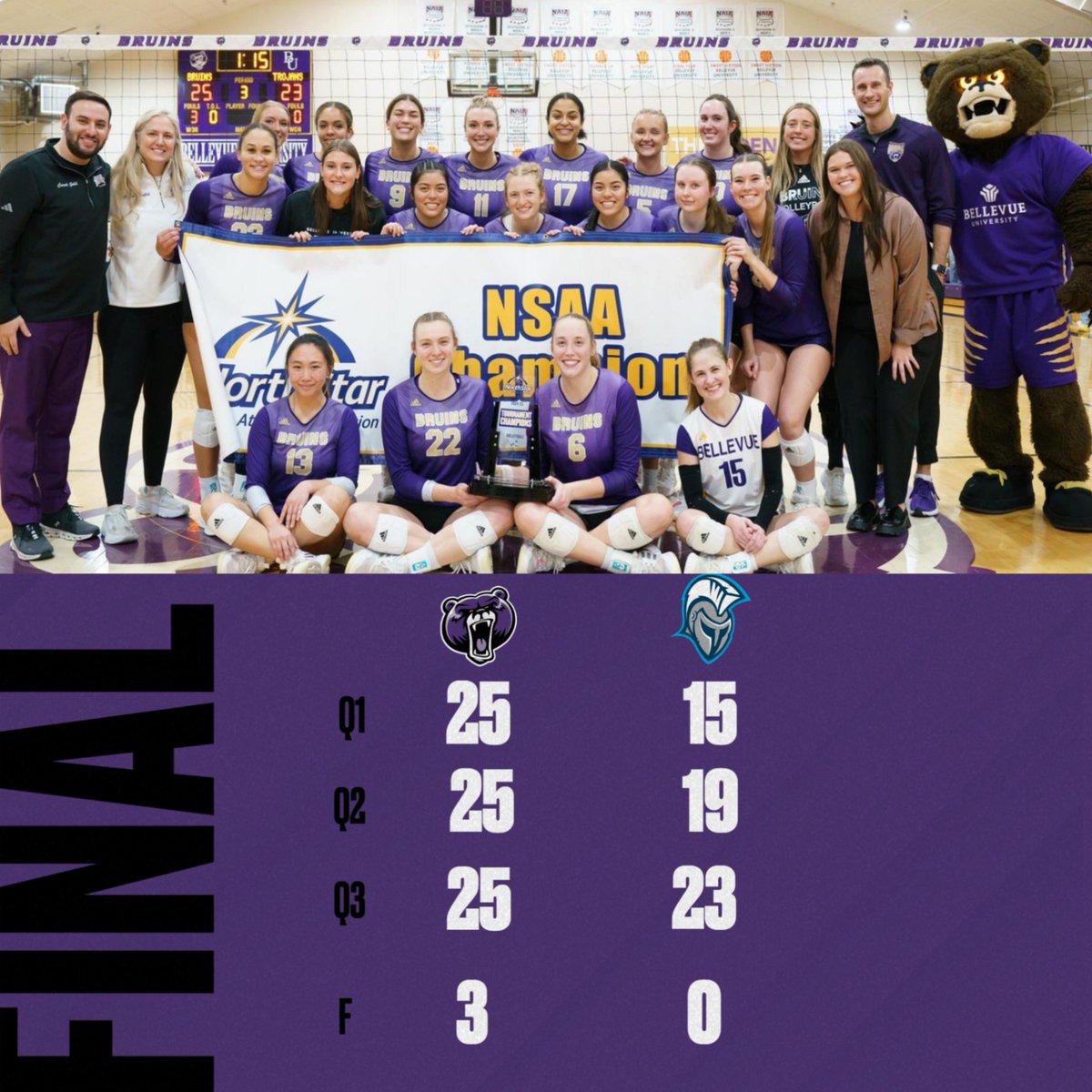 Bellevue Bruins tweet media