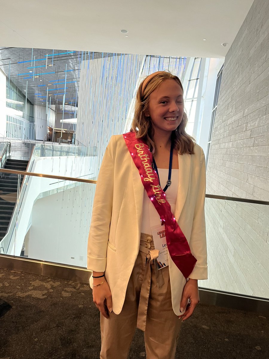 Birthday shout out to our president, Lexi! 🎉 So happy we get to celebrate with you in Oklahoma City!