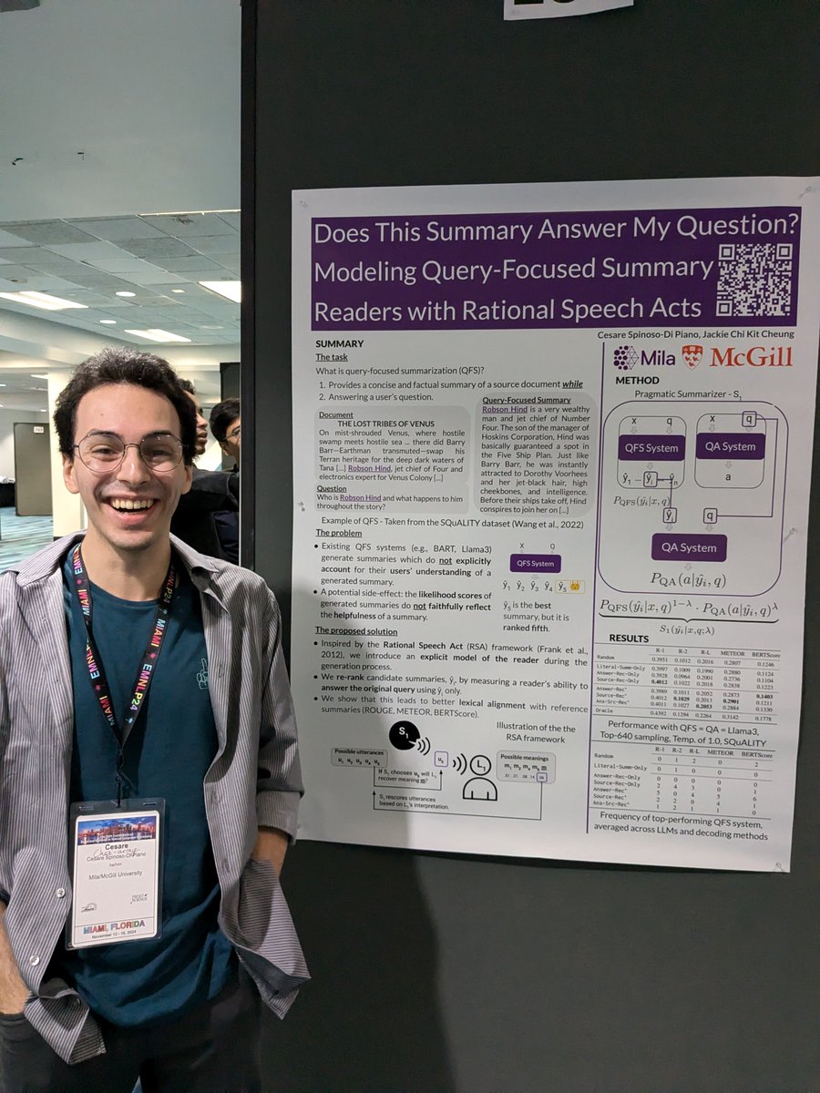 Very happy to have presented my poster at the CustomNLP4U Workshop at EMNLP 2024 (<a href="/emnlpmeeting/">EMNLP 2025</a> <a href="/customnlp4u/">CustomNLP4U 2024</a>).<a href="/McGill_NLP/">McGill NLP</a> <a href="/Mila_Quebec/">Mila - Institut québécois d'IA</a> #EMNLP