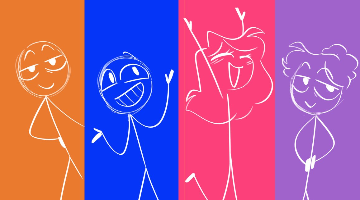 SatalineMedia's tweet photo. Stick-Ers - Our animated show about a family manoeuvring a constantly changing world! If you want to help us make our pilot, check out the comments under this post!  (Art by @egg_soupss on Twitter, Instagram)

#IndieAnimationDay https://t.co/fgSwMXDoQ7