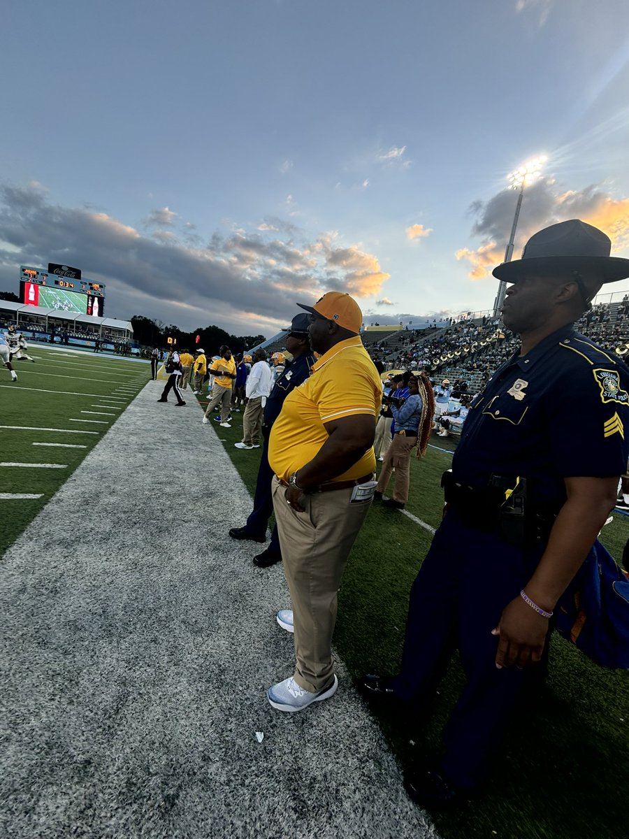 briannaandras's tweet photo. SWAC WEST CHAMPS! 

The Jags end this one with a fumble recovery for a TD by Senior Willie Myles! #Southern #SWAC https://t.co/PDql6b693Z