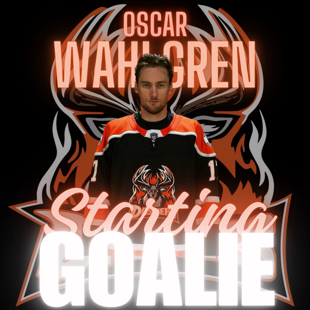 Tonight’s starters in Watertown. 

#FearTheDeer