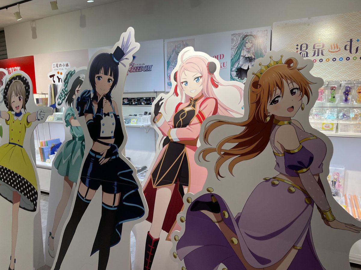 渋谷MAGNET #虹ヶ咲 スタンディパネル】 本日のスタンディパネル展示は