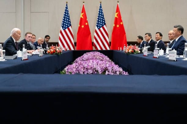 ChrisDJackson's tweet photo. Take a good, hard look at these photos. Sadly, it’ll be a long time before we see another U.S. president with the backbone to stand up to Xi instead of groveling like a coward to him and other dictators. https://t.co/E20WQ4U0N6