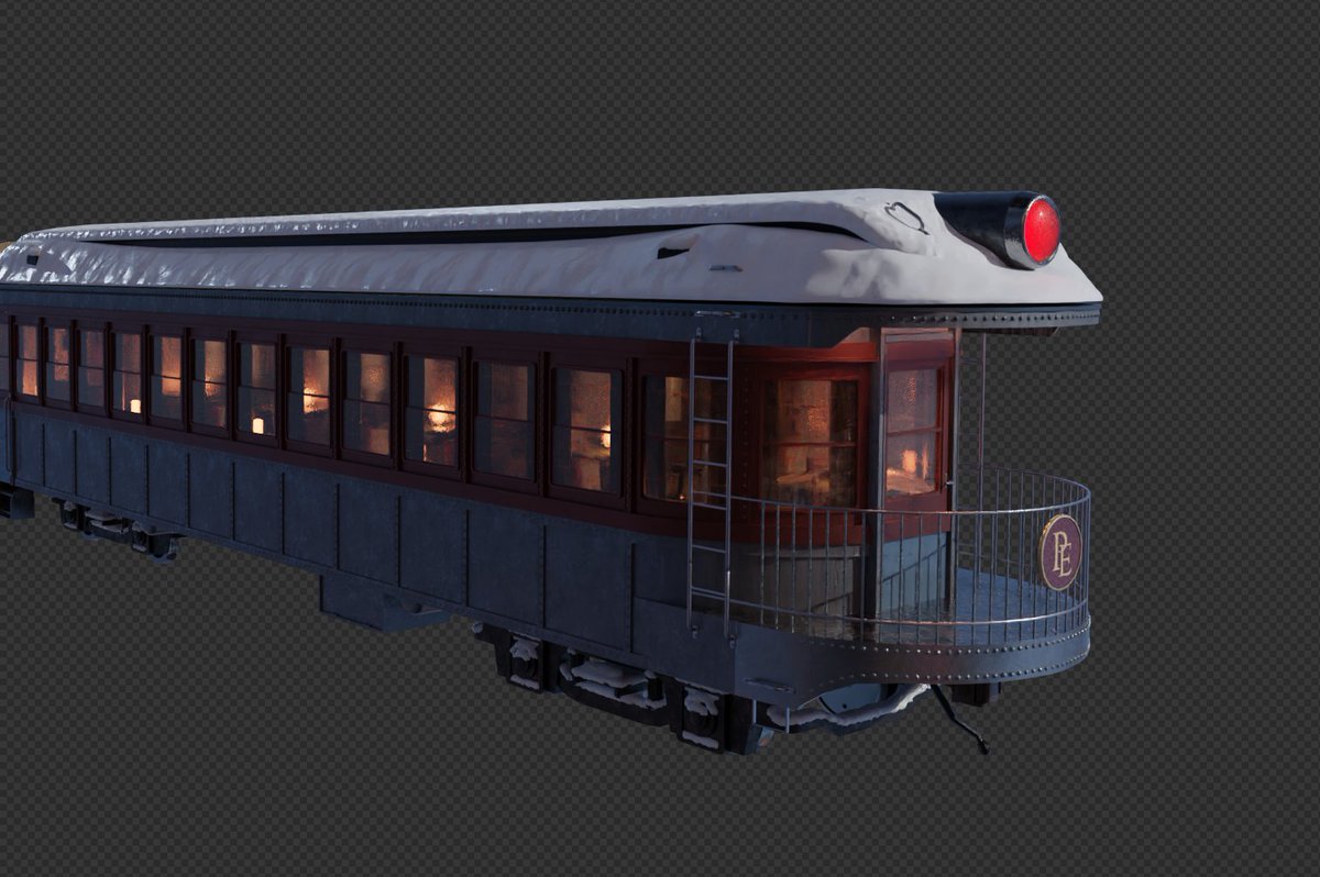 henke_keaton's tweet image. The observation car is now updated texture wise and looks :chefskiss:

My favorite thing to do now is pole my "head" into the window to look inside at the tiny world in the model