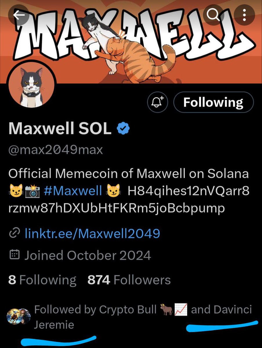 HiddnKnowledge's tweet photo. @Dior100x Brother take a look at #maxwell

$maxwel

H84qihes12nVQarr8rzmw87hDXUbHtFKRm5joBcbpump

Shes coming back and shes gonna melt faces! 

Skull is on board. First target 22.5m 

This shits gonna moon https://t.co/t197J6wLzP