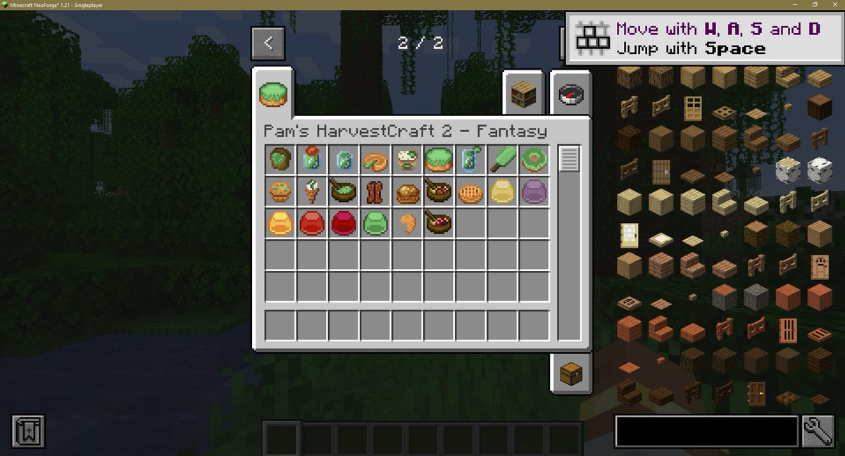 Pam's Harvestcraft 2 - Fantasy is now here!  legacy.curseforge.com/minecraft/mc-m… Has over two dozen recipes of monster-based food NeoForge only, 1.20, 1.20.1

I can keep making mods w/donations to help with rent, medicine bc of my health <3

ko-fi.com/pamharvestcraft

#minecraft #modding
