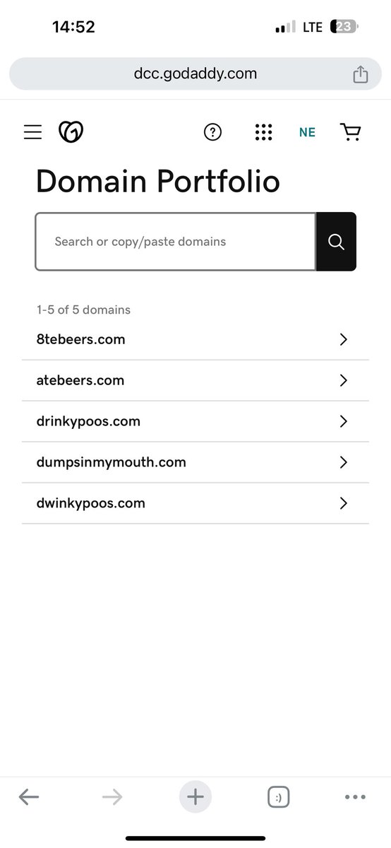 naffy__'s tweet photo. My domain portfolio is elite https://t.co/p73JpYaGKi