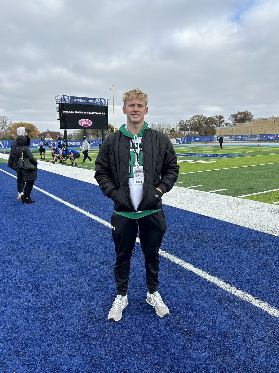 Wilson Webster (@wilsonwebster2) on Twitter photo Had another great visit at <a href="/EIU_FB/">Eastern Illinois Football</a> today! Thank you <a href="/Coach_TPugh/">Turner Pugh</a> <a href="/CoachStrobel/">Andrew Strobel</a> <a href="/_CoachHoov/">Cole Hoover</a> <a href="/COACHT2_/">Tino Smith II</a> for having me out!
<a href="/CoachMillz_/">Millz2BeMade Training</a> <a href="/coach_craig21/">Jawon Craig</a> Had another great visit at <a href="/EIU_FB/">Eastern Illinois Football</a> today! Thank you <a href="/Coach_TPugh/">Turner Pugh</a> <a href="/CoachStrobel/">Andrew Strobel</a> <a href="/_CoachHoov/">Cole Hoover</a> <a href="/COACHT2_/">Tino Smith II</a> for having me out!
<a href="/CoachMillz_/">Millz2BeMade Training</a> <a href="/coach_craig21/">Jawon Craig</a>