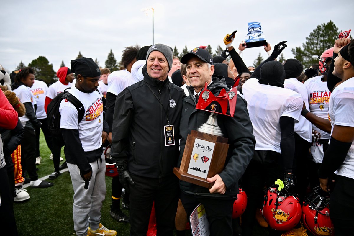 ferrisathletics's tweet image. A Championship Day! Congrats to the 'Dawgs, 2024 GLIAC Champs &amp;amp; Calder City Classic Champs!