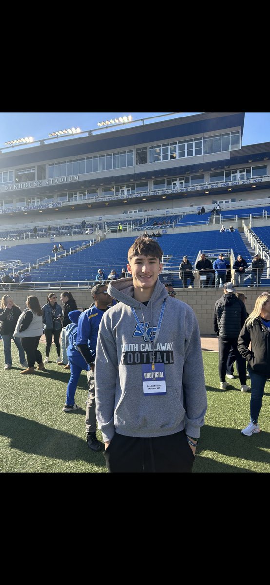 Graden Pontius 2026 (@gradenpontius) on Twitter photo Thank you <a href="/CoachRRouse/">Robbie Rouse</a> and <a href="/GoJacksFB/">SDSU Football</a> for having me out this weekend. Loved the culture and connection of the program!
<a href="/SCHSBulldogFB/">SC Bulldog Football</a> <a href="/JPRockMO/">JP Rock</a> <a href="/CoachLoganHicks/">Logan Hicks</a> <a href="/SDSU_Recruiting/">SDSU Football Recruiting</a> <a href="/6starfootballMO/">Six Star Football | MISSOURI</a> <a href="/PrepRedzoneMO/">Prep Redzone Missouri</a> <a href="/missouri_sports/">Missouri Sports Network</a> Thank you <a href="/CoachRRouse/">Robbie Rouse</a> and <a href="/GoJacksFB/">SDSU Football</a> for having me out this weekend. Loved the culture and connection of the program!
<a href="/SCHSBulldogFB/">SC Bulldog Football</a> <a href="/JPRockMO/">JP Rock</a> <a href="/CoachLoganHicks/">Logan Hicks</a> <a href="/SDSU_Recruiting/">SDSU Football Recruiting</a> <a href="/6starfootballMO/">Six Star Football | MISSOURI</a> <a href="/PrepRedzoneMO/">Prep Redzone Missouri</a> <a href="/missouri_sports/">Missouri Sports Network</a>