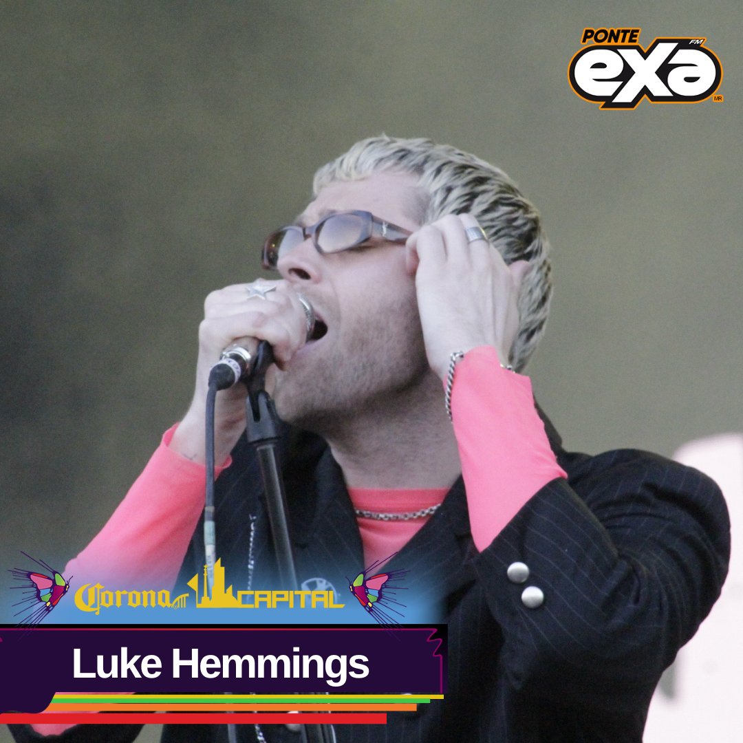ExaFM's tweet photo. ¡ #LukeHemmings se encontró en el escenario Corona para prender con su buena energía! 🤩🎶 Sigue nuestra cobertura especial desde el #CCEnExa 😎 https://t.co/iVArS8u0el