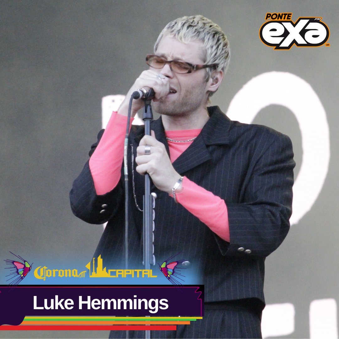 ExaFM's tweet photo. ¡ #LukeHemmings se encontró en el escenario Corona para prender con su buena energía! 🤩🎶 Sigue nuestra cobertura especial desde el #CCEnExa 😎 https://t.co/iVArS8u0el