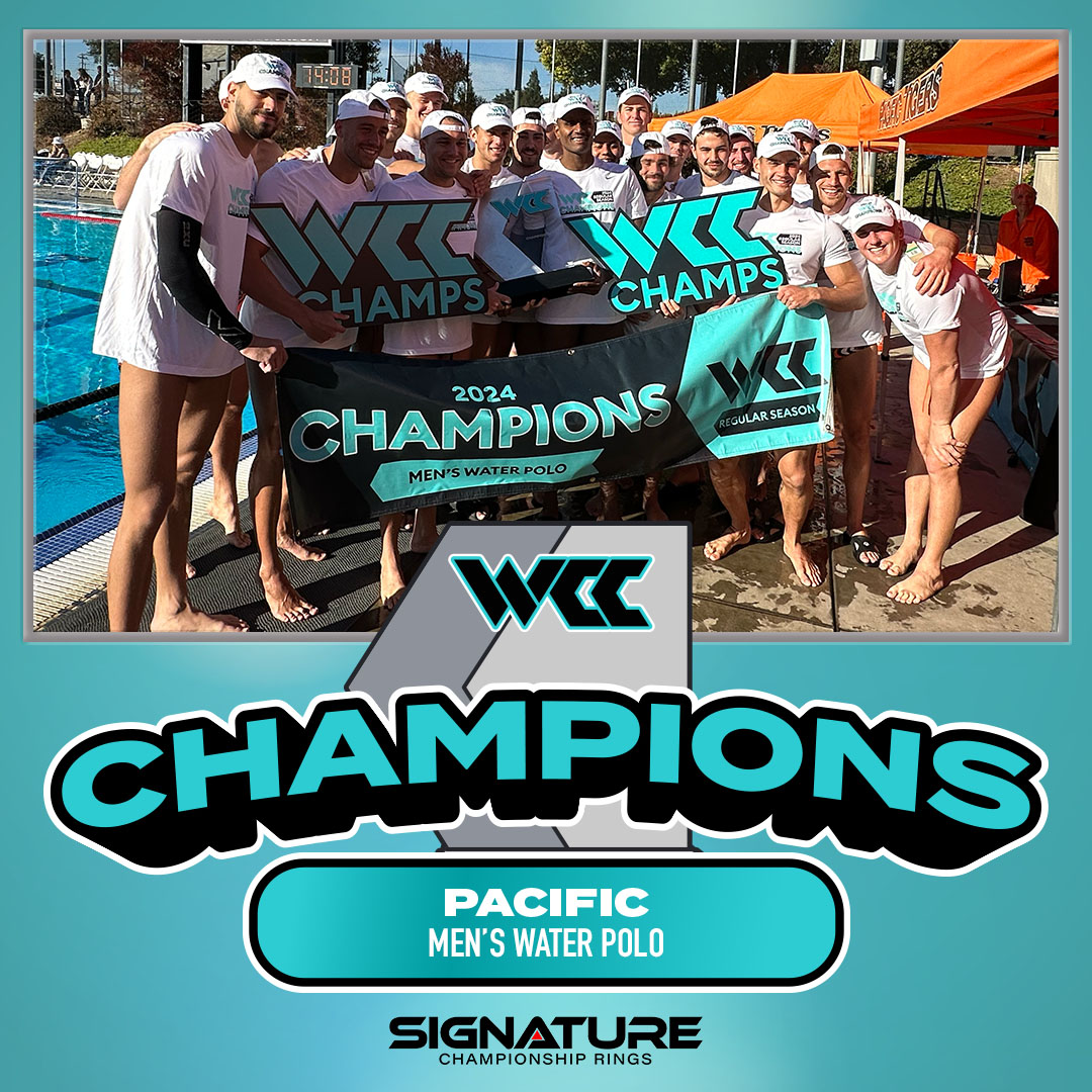 Congratulations <a href="/UOPWaterPoloU/">Pacific Water Polo</a>, the 2024 #WCCsports Men's Water Polo Regular Season Champions 🏆