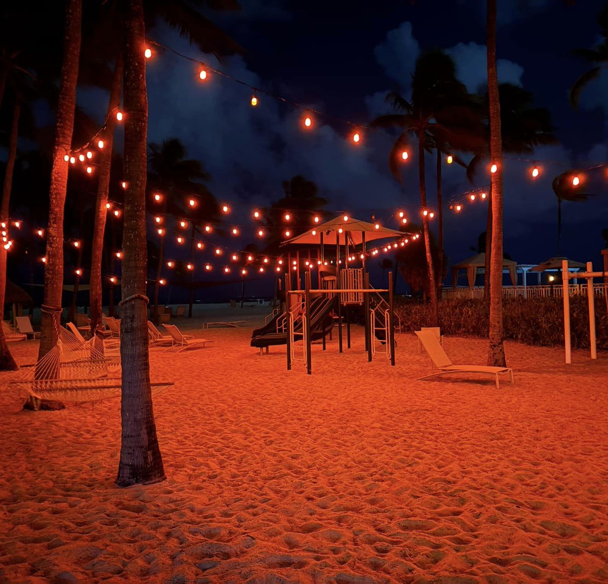 LagoMarResortFL's tweet image. Our amber turtle-safe lights really make the grounds glow after dark! 
These special lights help guide hatchlings away from artificial light sources and towards the natural glow of the moon and stars.#mylagomar #fortlauderdalebeach #seaturtlenesting (pic @markvz)