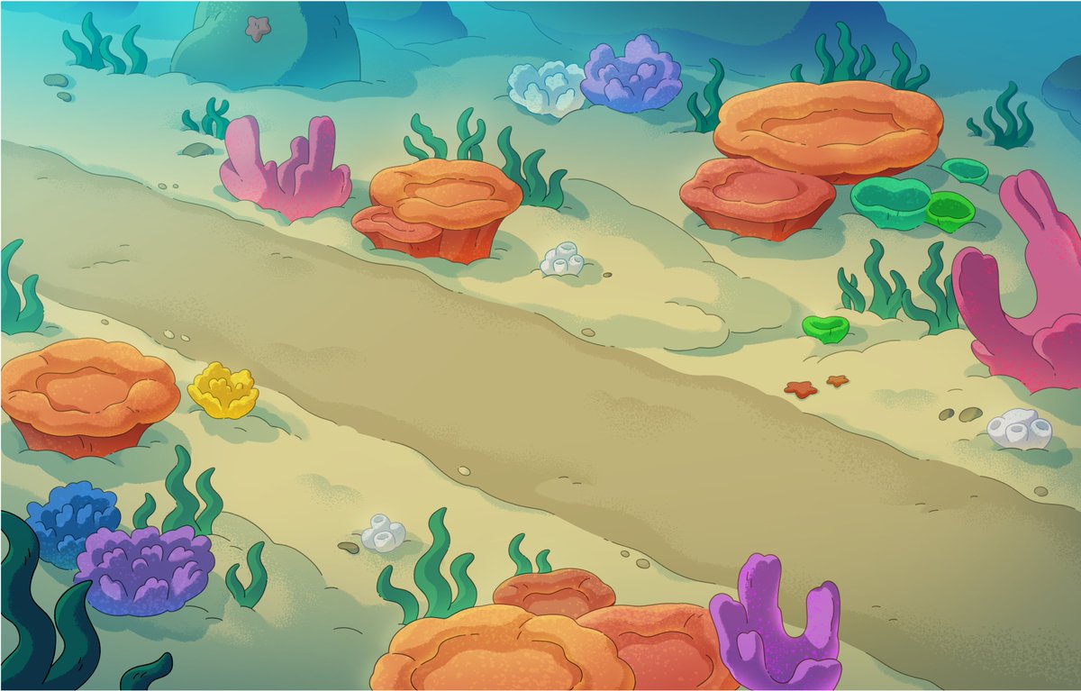 vorolfo's tweet photo. Background paints (full and partial) from We Baby Bears episode "Sunken Sub" 🐻‍❄️🐼🐻📦🌟 1/3 https://t.co/847AAWcH6G