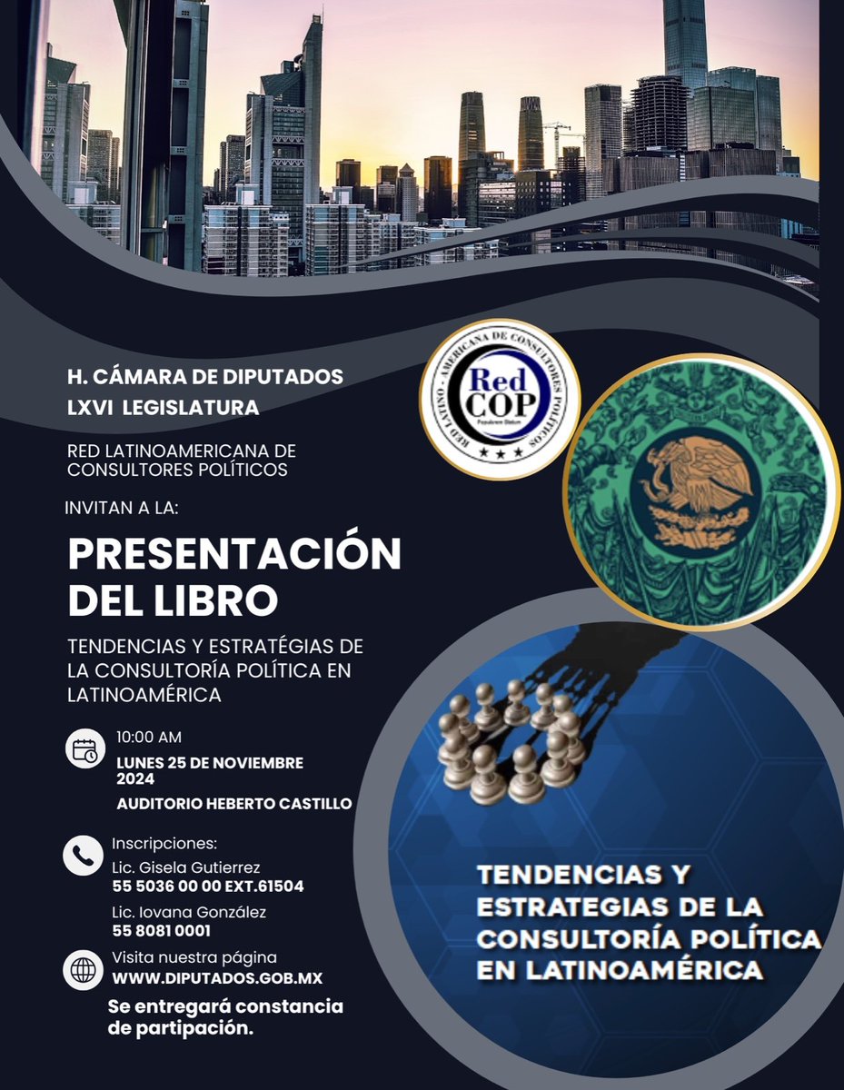 redcoplatam's tweet image. Presentación del Libro de la @redcoplatam en México en el auditorio de la cámara de diputados.