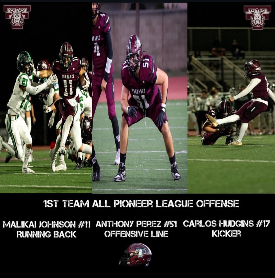 Carlos Rakhi Hudgins 4βοΈ (@carloshudgins07) on Twitter photo Blessed to be chosen for 1st Team All Pioneer League Offense. Congratulations to the rest of the guys who balled out this season aswell! <a href="/CoachRayCarter/">Raymond Carter</a> <a href="/lj_early/">L.J. Early</a> <a href="/CoachDaPrato/">πͺππππ π«πππππ π«π π·ππππ πΊ</a> <a href="/bradodom/">Coach B.O.</a> <a href="/CoachJCaraway/">Joshua Caraway</a> <a href="/_coachwomack/">Chris Womack</a> <a href="/CoachGallantST/">Shane Gallant</a> <a href="/TheBecaPerez/">Beca Perez</a> <a href="/_CoachMay/">David May</a> <a href="/CoachJohnBaxter/">CoachJohnBaxter</a> Blessed to be chosen for 1st Team All Pioneer League Offense. Congratulations to the rest of the guys who balled out this season aswell! <a href="/CoachRayCarter/">Raymond Carter</a> <a href="/lj_early/">L.J. Early</a> <a href="/CoachDaPrato/">πͺππππ π«πππππ π«π π·ππππ πΊ</a> <a href="/bradodom/">Coach B.O.</a> <a href="/CoachJCaraway/">Joshua Caraway</a> <a href="/_coachwomack/">Chris Womack</a> <a href="/CoachGallantST/">Shane Gallant</a> <a href="/TheBecaPerez/">Beca Perez</a> <a href="/_CoachMay/">David May</a> <a href="/CoachJohnBaxter/">CoachJohnBaxter</a>