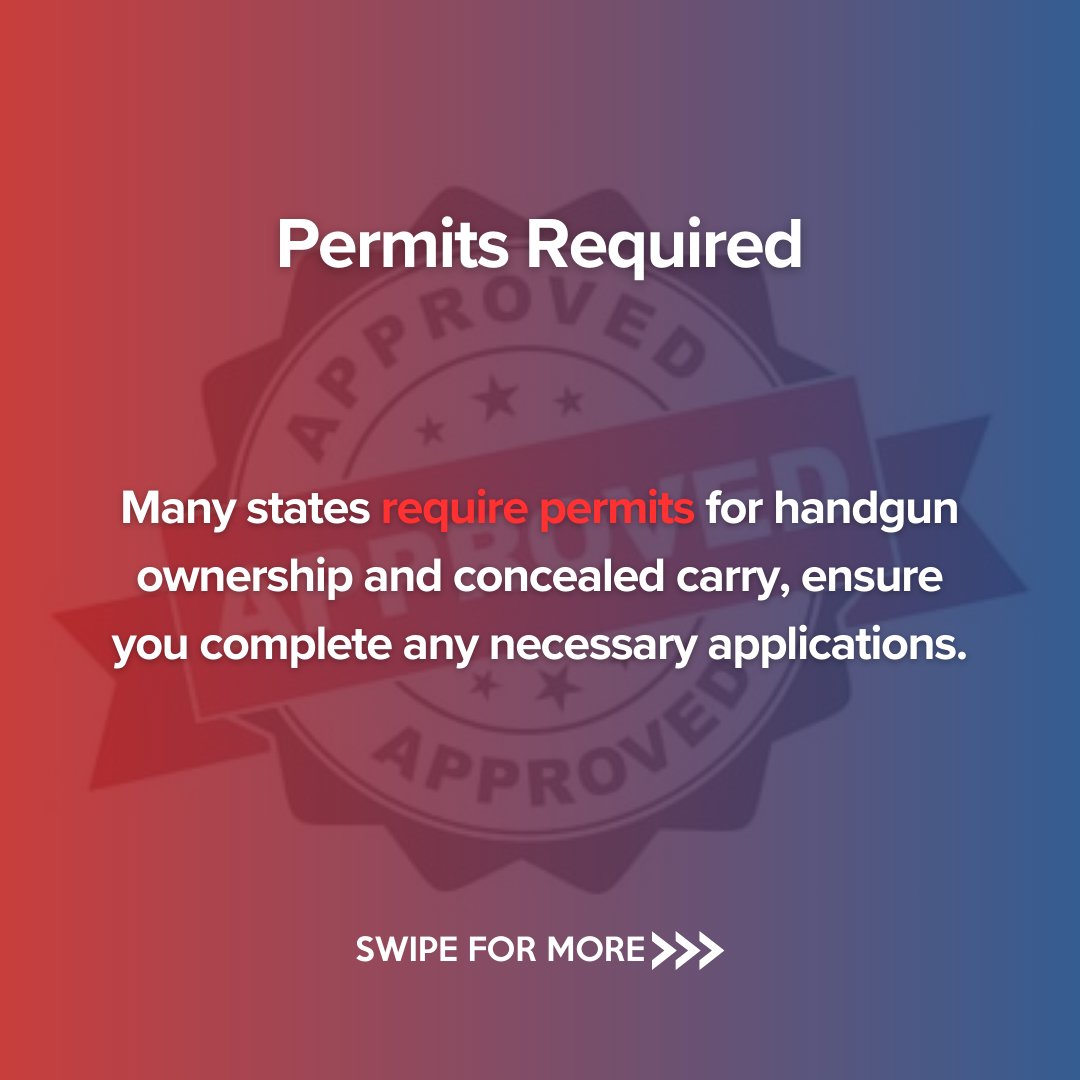 FirearmSafetyA's tweet photo. The basics of gun safety start with knowing the laws.     #protection #selfdefense #safety #gunlaws #firearmsafety #localregulations #Permits https://t.co/nm73zWzip6