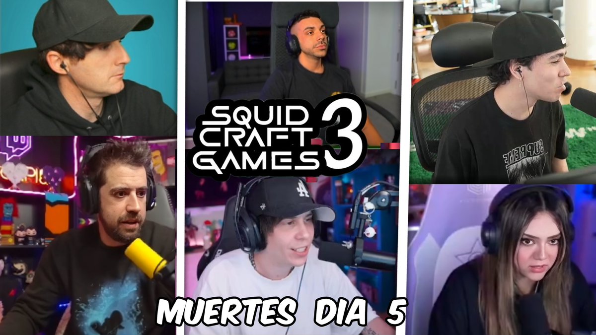 Oriolin98's tweet photo. Todas las muertes DIA 5 SQUID CRAFT GAMES 3:
https://t.co/xRV42JovPG
LIKE✅ Y RETUIT📷 se agradece📷 ❤
#Squidcraftgames3 #squidcraft3 #twitchrivals #auronplay #Spreen #elrubius #djmario #Amablitz #luzugames https://t.co/llhJp9kZU8