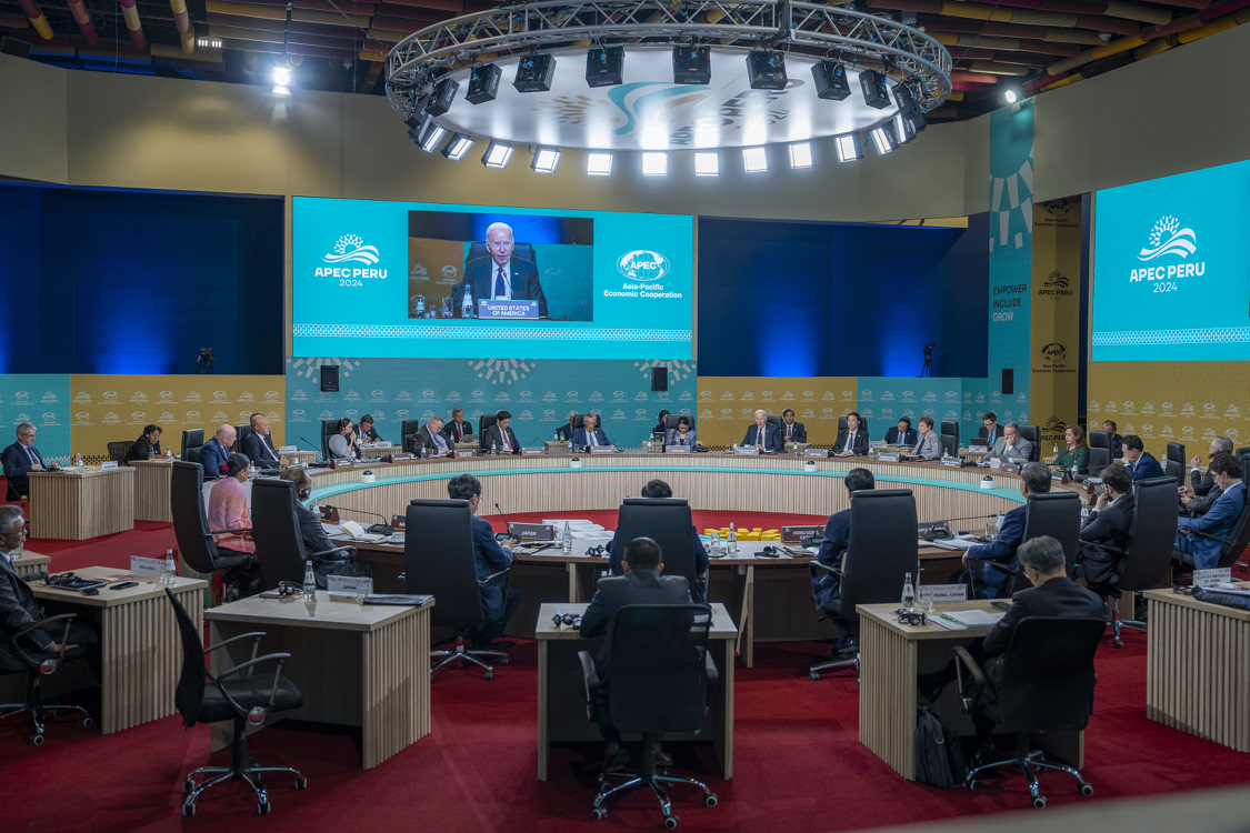 I met with the leaders of APEC today to reaffirm our commitment to building inclusive, resilient, and sustainable economies across the Asia-Pacific.