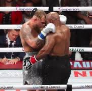 coach1step's tweet photo. Much respect for @jakepaul  va @MikeTyson. 
He could have KOed 58-Iron Mike and didnt. 
Much respect!! https://t.co/TjT8aPKRev