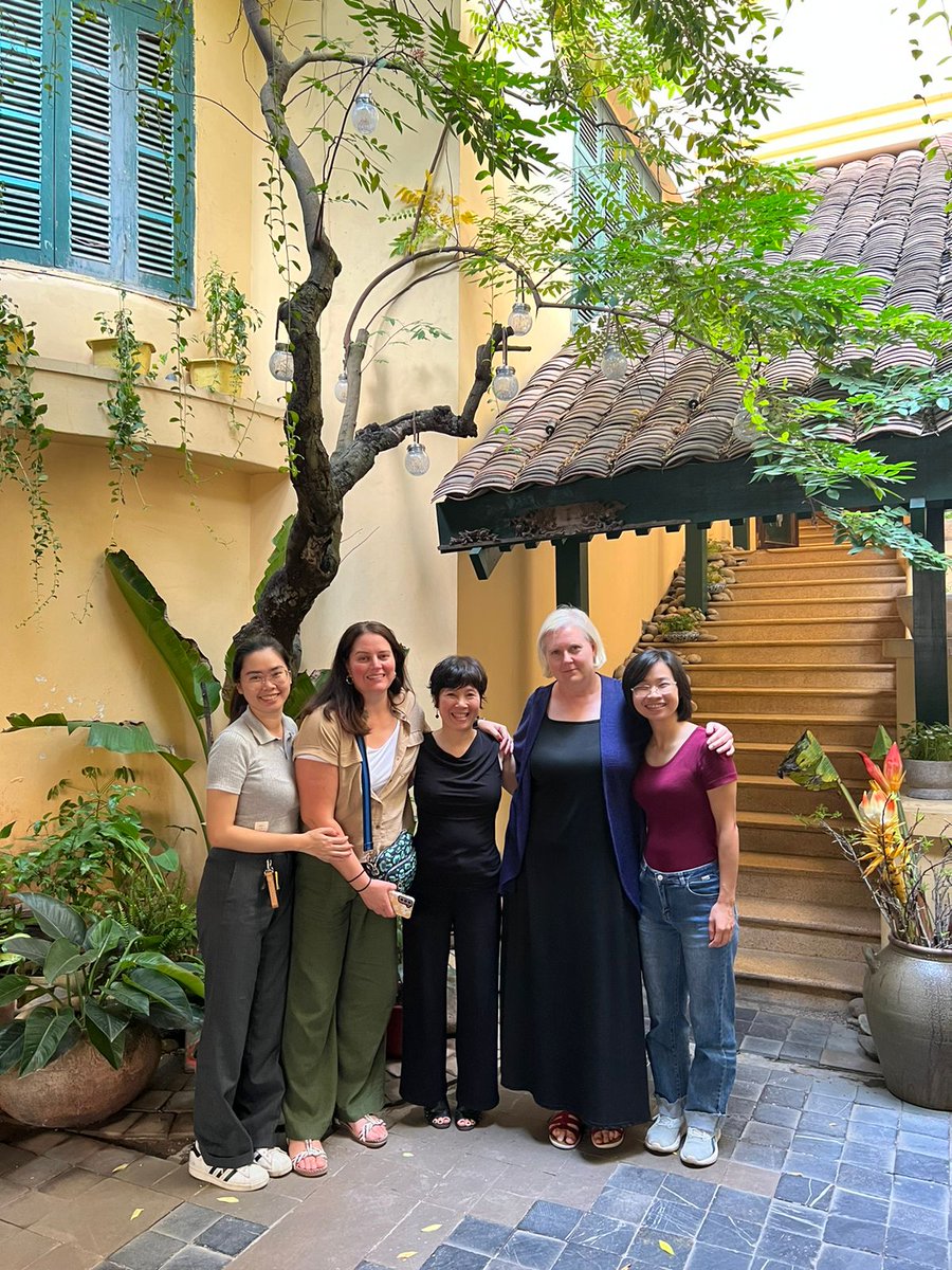 Dr Katie Parsons ๐ณ๏ธโ๐๐๐ช๐บ (@parsnipsparsons) on Twitter photo After meeting with the lovely Ngoc from <a href="/UNDPVietNam/">UNDP in Viet Nam</a> to discuss how we can collaborate for our new project SHEroic, we said goodbyes to our brilliant team of Hue Le, Thu Vo & Tam Kim.
What an eye opening & inspiring few weeks. I can't wait until my next visit ๐ฅฐ #ClimateAction After meeting with the lovely Ngoc from <a href="/UNDPVietNam/">UNDP in Viet Nam</a> to discuss how we can collaborate for our new project SHEroic, we said goodbyes to our brilliant team of Hue Le, Thu Vo & Tam Kim.
What an eye opening & inspiring few weeks. I can't wait until my next visit ๐ฅฐ #ClimateAction