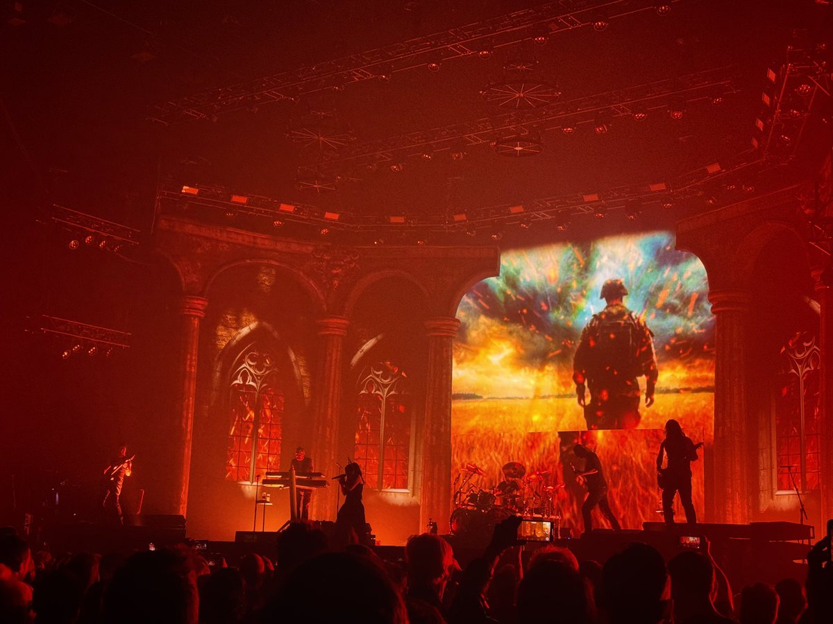 First saw <a href="/WTofficial/">Within Temptation</a> play my student union. Now they’re Wembley headliners. Some effort, well earned.