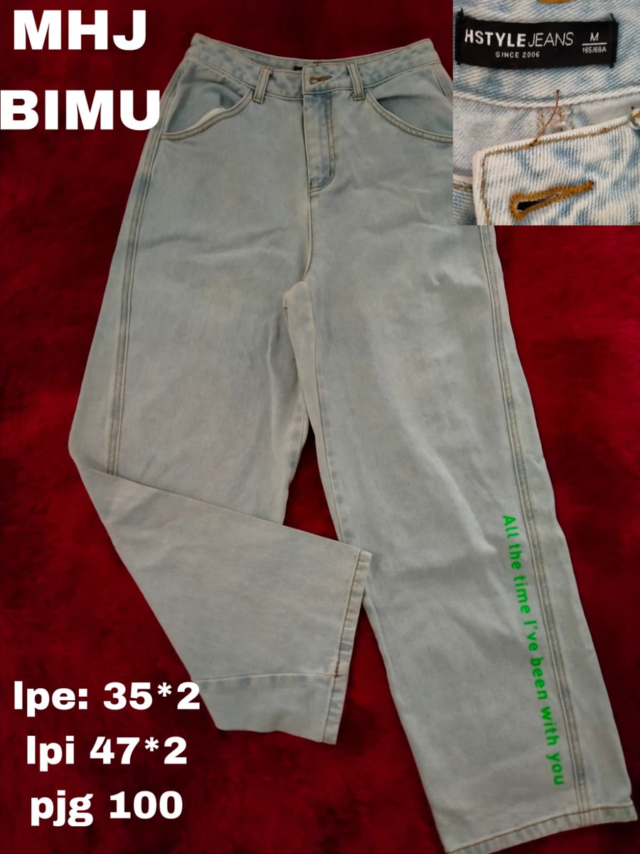 mortaliuf's tweet image. 52k JEANS IMPORT YUK PENGHABISAN