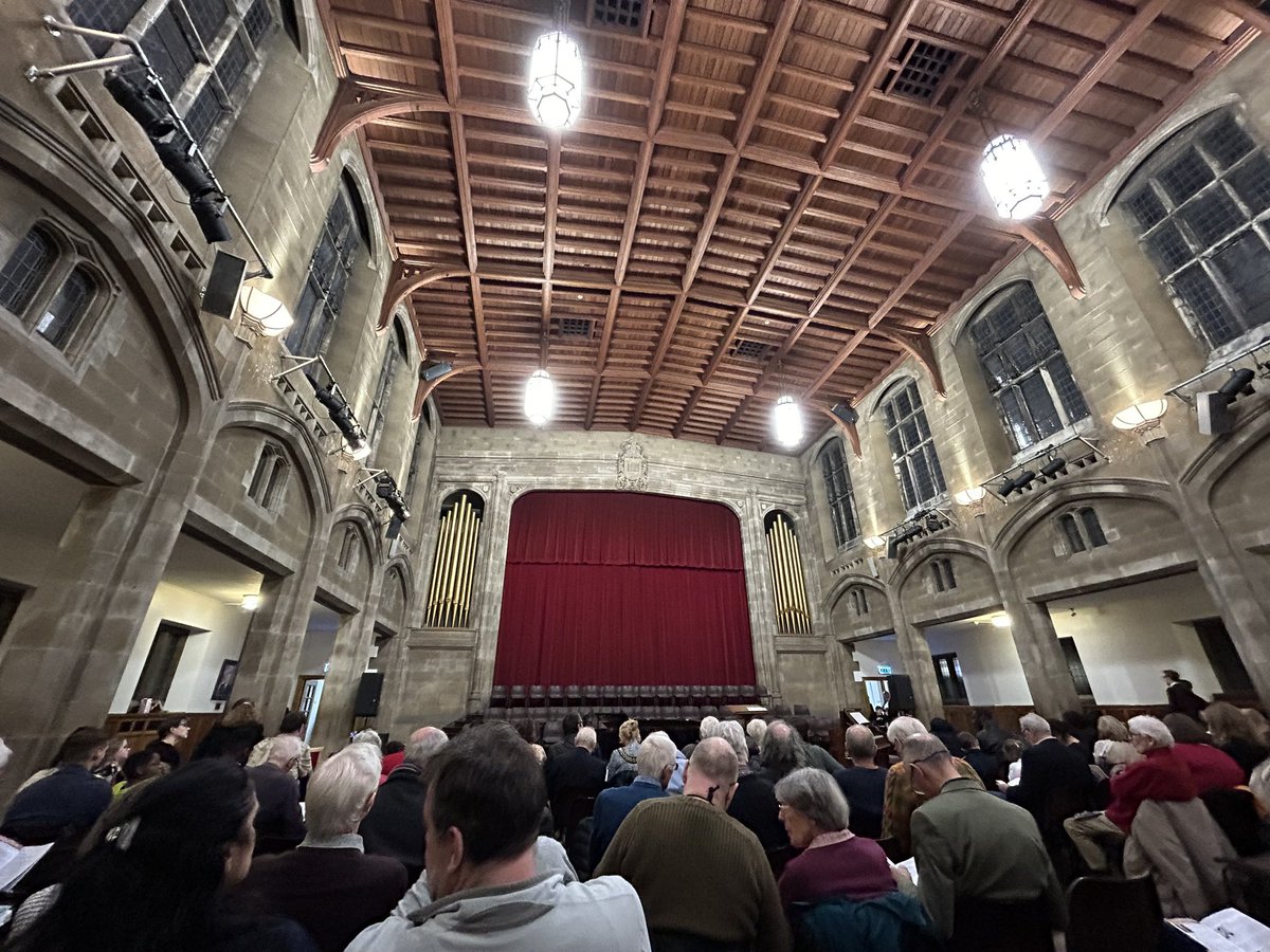 Very glad I made the trip from York to hear <a href="/BFCS1856/">Bradford Festival Choral Society</a> sing Petite Messe Solennelle tonight @BradfordGrammar. Bradford must be proud of this choir!